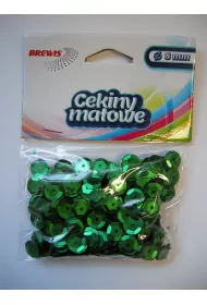 Cekiny matowe M70 8mm, 10g