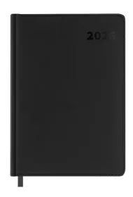 Easy Stationery Kalendarz ksi��kowy 2026 A5 czarny EASY