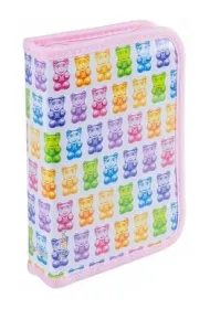 Gimboo Pi�rnik z wyposa�. Colorful Teddy Bears r�owy