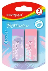 Keyroad Gumka pastelowa 2 szt.
