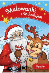 Renifer. Malowanki z Miko�ajem