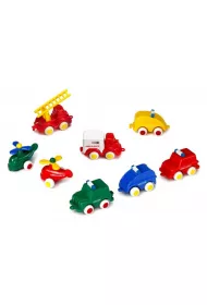Pojazdy konstrukcyjne i ratunkowe. Mini chubbies Viking Toys