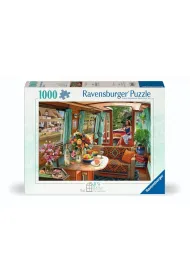 Puzzle 1000 Canal Boat Ravensburger