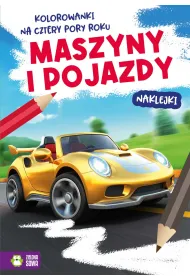 Kolorowanki na cztery pory roku. Maszyny i pojazdy