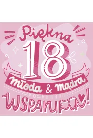 Kukartka Karnet Urodziny 18