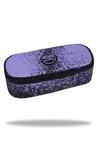 Pi�rnik saszetka owalna 1zamek 1klapka Campus Purple Dot CoolPack PATIO F062976 CP