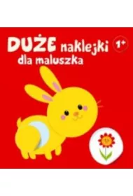 Kr�lik. Du�e naklejki dla maluszka