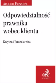 eBook Odpowiedzialno prawnika wobec klienta pdf