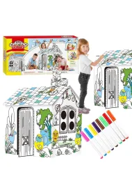 Domek kartonowy do malowania XXL Maksik