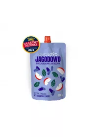 Owolovo Mus jabkowo-jagodowy Jagodowo 200 g