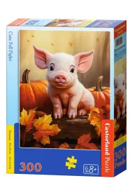 Puzzle 300 el. Cute Fall Piglet Castorland