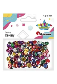 Titanum Cekiny okr�g�e 9 mm, 14g