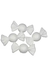 Cukierki styropianowe