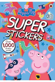 Super Stickers Activity Book. Peppa Pig wer. angielska