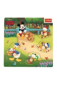 Puzzle mini drewniane - Mickey & Friends TREFL