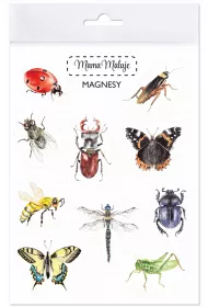 Mama Maluje Magnesy Owady 10 szt.