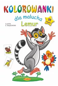 Lemur kolorowanki dla malucha