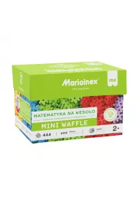 Klocki konstrukcyjne Wafle mini edu Matematyka na weso�o 444 element�w