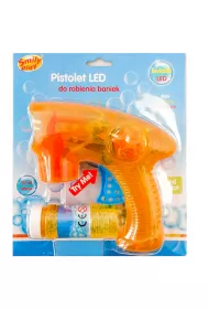 Pistolet Led do robienia baniek mydlanych Smily Play