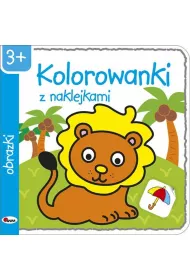 Obrazki kolorowanki z naklejkami