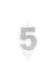PartyDeco �wieczka urodzinowa 5 7cm