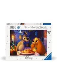 Puzzle 1000 el. Disney Classics Zakochany kundel Ravensburger