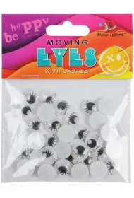 Fresh Oczy samoprzylepne 12mm czarno-bia�e 35 szt