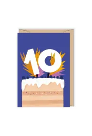 Karnet Urodziny 10