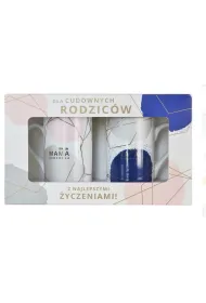 Kukartka Zestaw Kubk�w Dlza cudownych rodzic�w - Moja Mama ukochana, M�j Tata wspania�y - Q 735