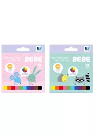Interdruk Kredki wiecowe B&B Kids Pastel 10 szt.