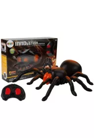 Paj�k na zdalnie sterowany R/C czarno-pomara�czowy LeanToys