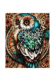 Twoje Hobby Malowanie po numerach - Sowa ornament 40x50cm