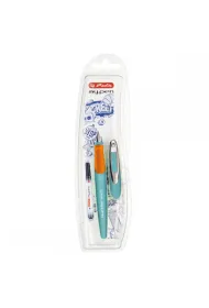 Herlitz Pi�ro wieczne My.Pen M turkus/pomara�cz