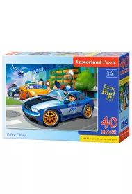 Puzzle maxi 40 el. Police Chase Castorland