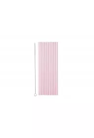 PartyDeco S�omki plastikowe r�owe 23cm 12 szt