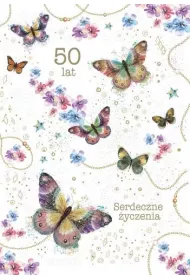 Trend Kartka okoliczno�ciowa Urodziny 50