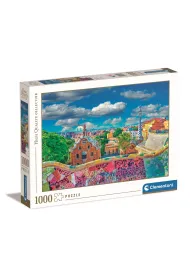 Puzzle 1000 el. HQ Park Guell Barcelona Clementoni
