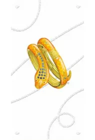 DaVinci Karnet + koperta Bransoletka w�� 12 x 23 cm