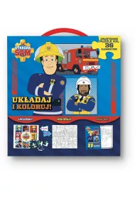 Stra�ak Sam. Uk�adaj i koloruj