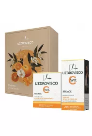 Uzdrovisco Zestaw Pre-Age krem do twarzy + serum do twarzy 50 ml + 30 ml