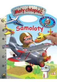 Ma�y ch�opiec. Naklejki z du�� plansz�. Samoloty