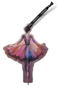 If Bookmarks Pens zak�adka d�ugopis - baletnica