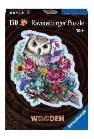 Puzzle drewniane 150 el. Sowa Ravensburger