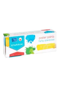 Starpak Farby plakatowe School 12 x 20 ml
