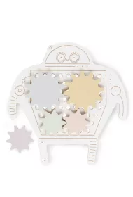Robot Jojo Drewniana zabawka zr�cz.Montessori Milin