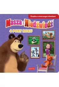 4 pory roku. Masza i Niedwied. Ksika z otwieranymi okienkami