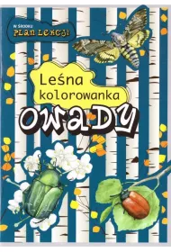 Lena kolorowanka. Owady