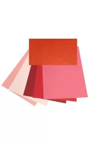 Galeria Hobby Karton wyt�aczane serca 220g, 25x35cm, 5 arkuszy