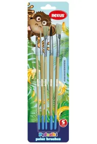Beniamin P�dzelki z naturalnego w�osia 5 szt.