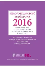 Sprawozdawczo�� bud�etowa 2016